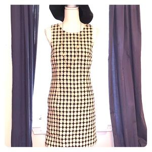 Black and white Mod dress